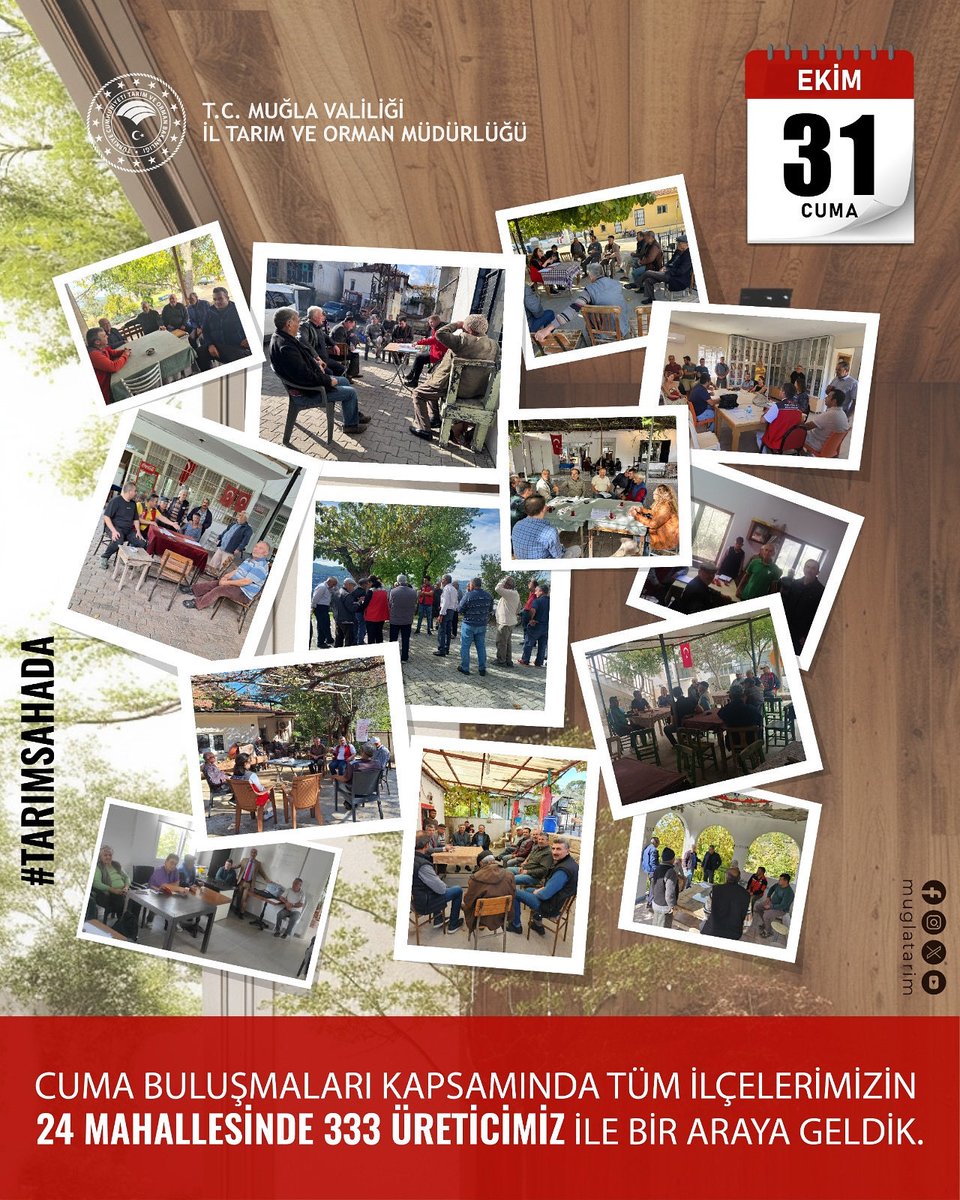 Muğla'da Üreticilerle Sahada Buluşma: Tarımsal Sorunlar ve Çözüm Yolları Masaya Yatırıldı
