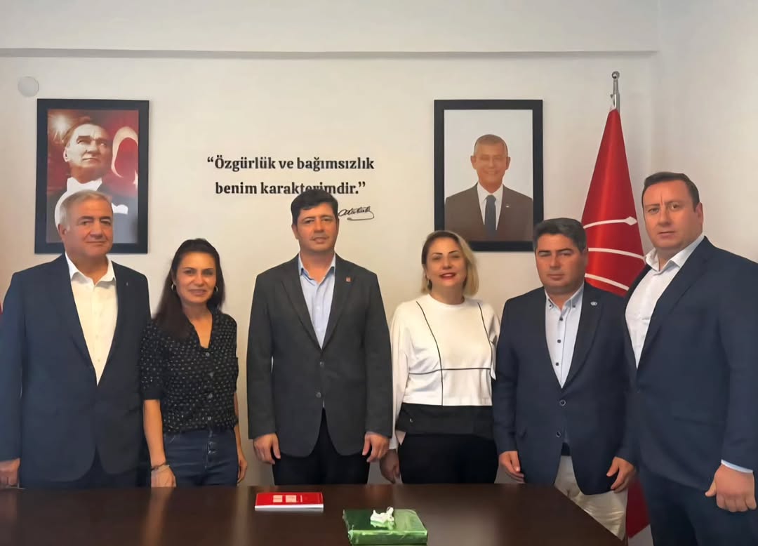 Tez Koop İş Sendikası Yönetimi CHP Muğla İl Başkanlığı'nı Ziyaret Etti