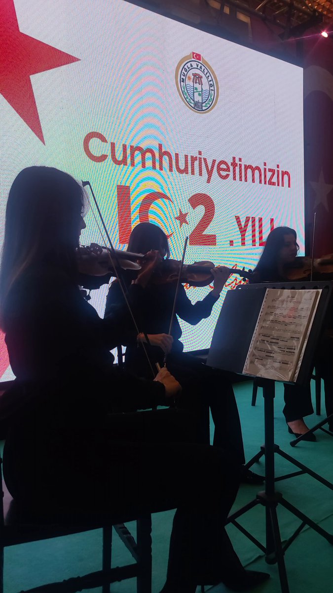 Muğla'da 29 Ekim Cumhuriyet Bayramı Kabul Töreni Gerçekleştirildi