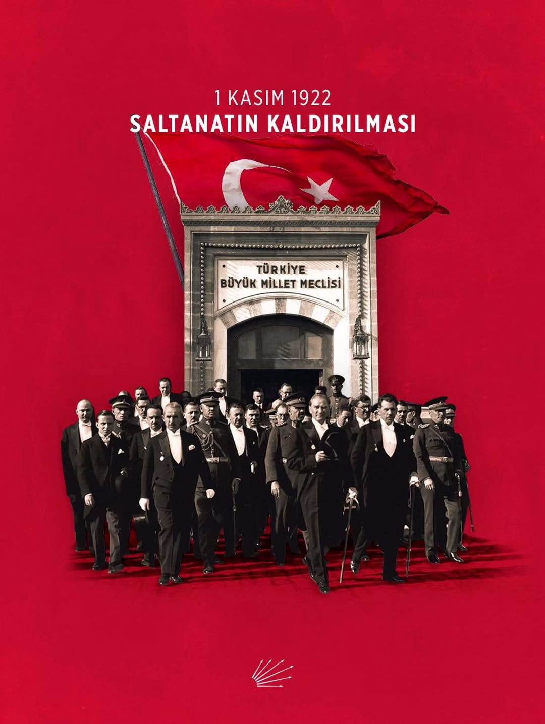 Saltanatın Kaldırılması'nın 101. Yılında Cumhuriyetin Kurucuları Anıldı