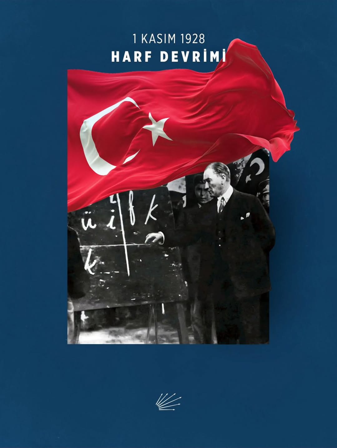 Cumhuriyet Halk Partisi Muğla İl Başkanlığı'ndan Harf Devrimi'nin Yıl Dönümü Mesajı