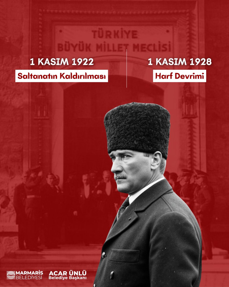 Marmaris'te Cumhuriyet Devrimlerinin Yıldönümü Kutlandı