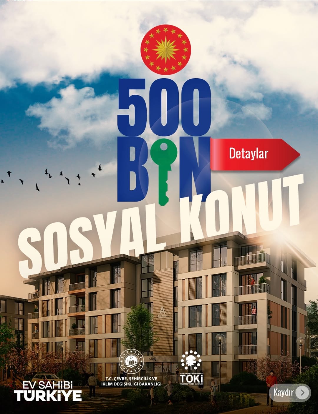 Yüzyılın En Büyük Konut Projesi: 500 Bin Sosyal Konut Başvuru ve Fiyat Detayları Açıklandı