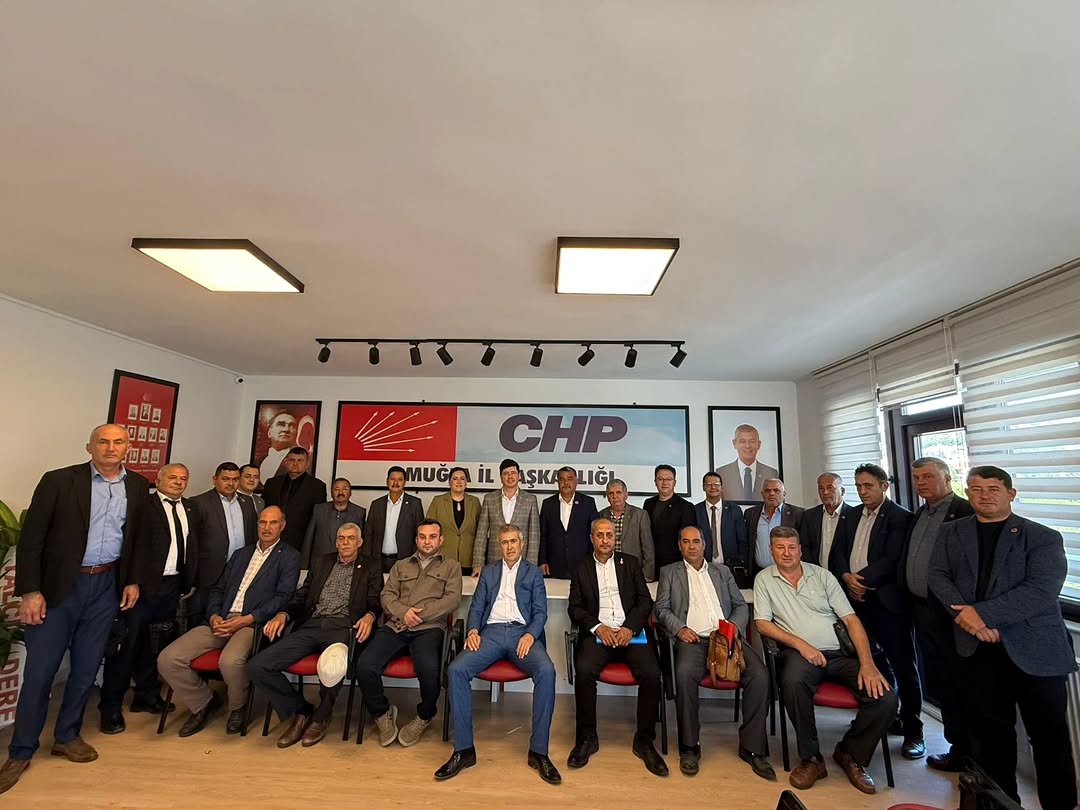 CHP Muğla İl Başkanı'na Muhtarlar Federasyonu'ndan Ziyaret