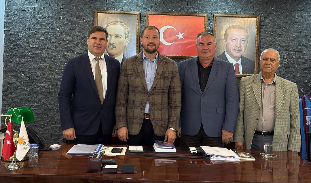 Milas Ziraat Odası Başkanı Ak Parti Muğla İl Başkanlığını Ziyaret Etti