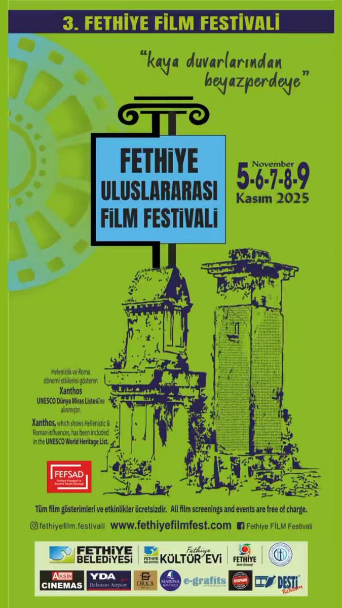 Fethiye Uluslararası Film Festivali Başlıyor