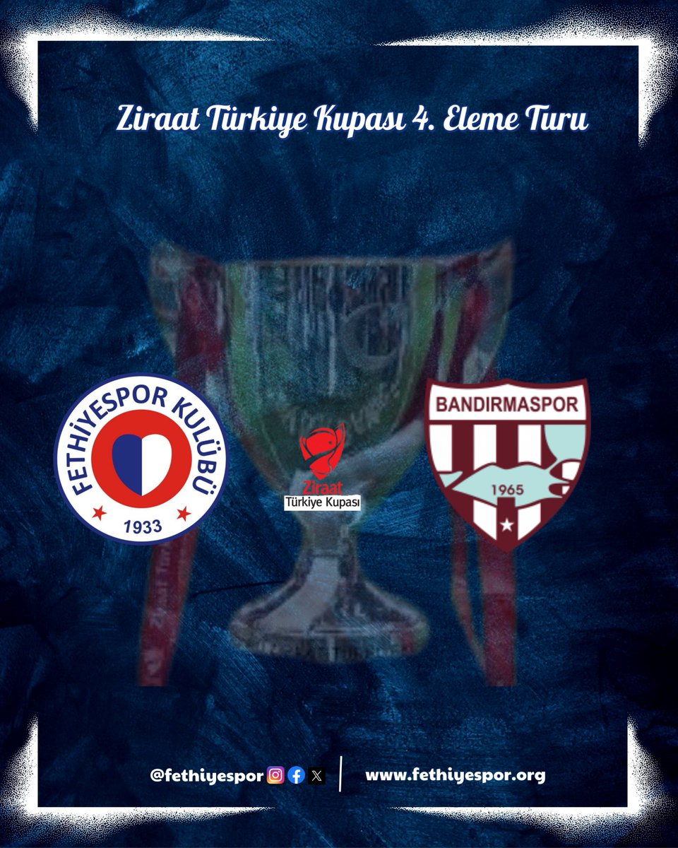 Fethiyespor, Ziraat Türkiye Kupası'nda Bandırmaspor ile Karşılaşacak
