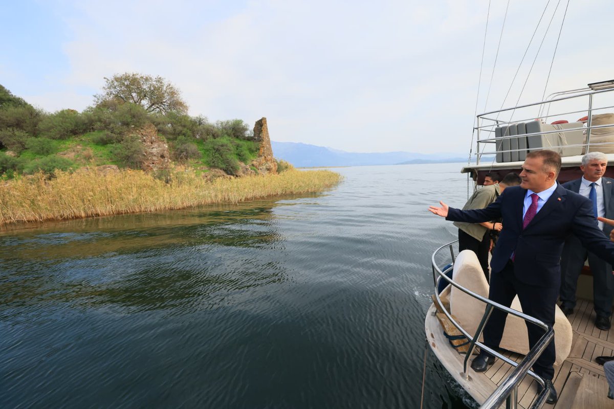 Muğla Valisi Akbıyık, Köyceğiz Gölü'nün Turizm Potansiyelini Yerinde İnceledi