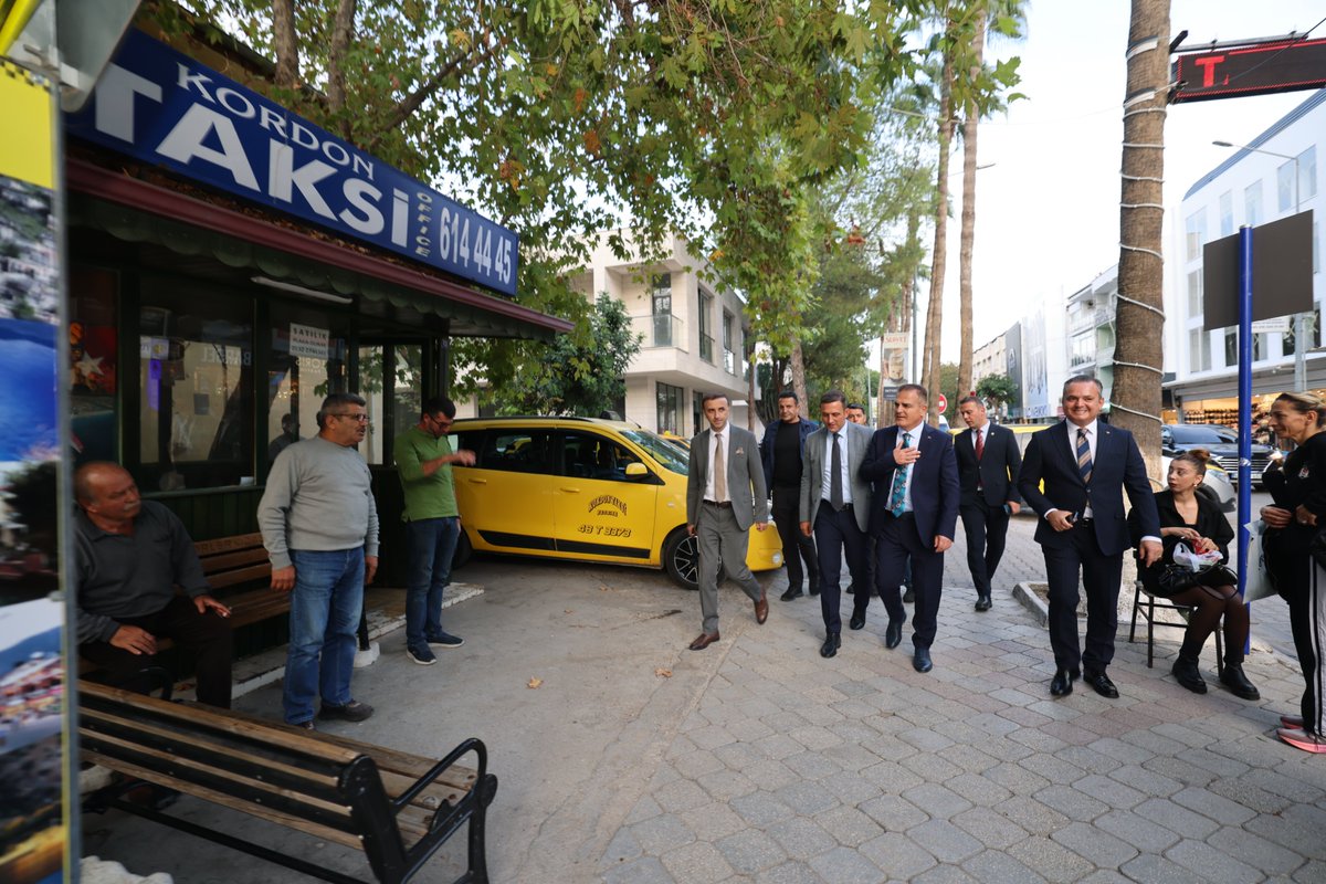 Fethiye'de Taksici Esnafı Ziyaret Edildi