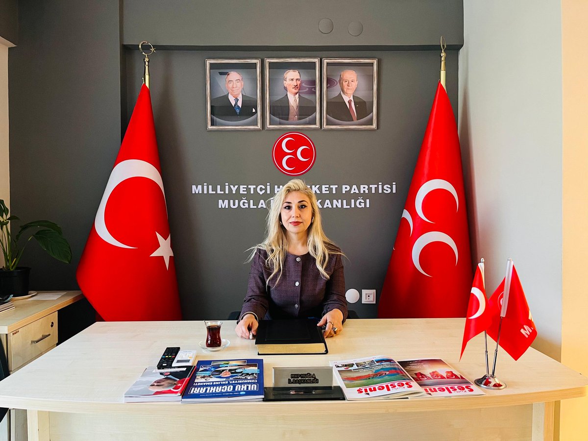 MHP Muğla İl Başkanlığı'nda Halkla İlişkiler Sorumlusu Cevahir Türk Görev Başında