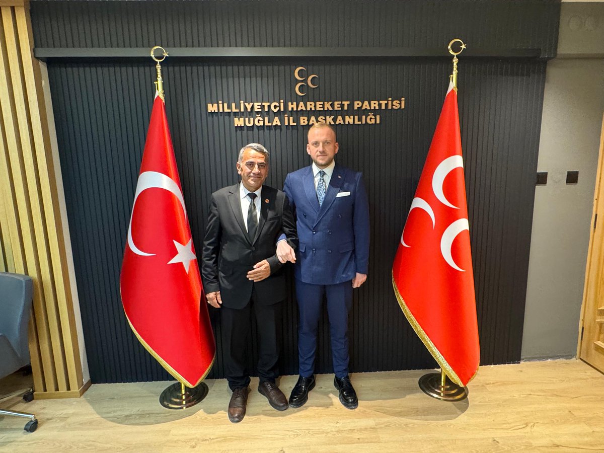MHP'de Ziyaret: Ula İlçe Başkanı Mehmet Ali Güç ve Yönetimi, Muğla İl Başkanı Burak Demirel'i Ziyaret Etti