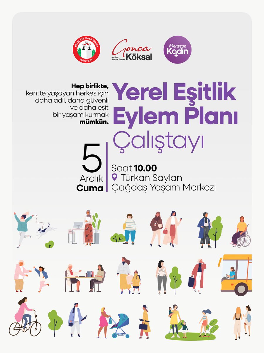 Menteşe'de Yerel Eşitlik Eylem Planı İçin Çalıştay Düzenleniyor