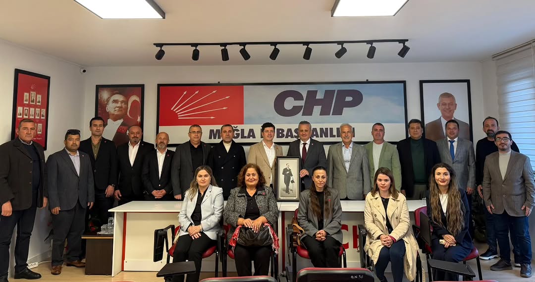 CHP Muğla İl Başkanlığı'na Fethiye'den Ziyaret ve Destek