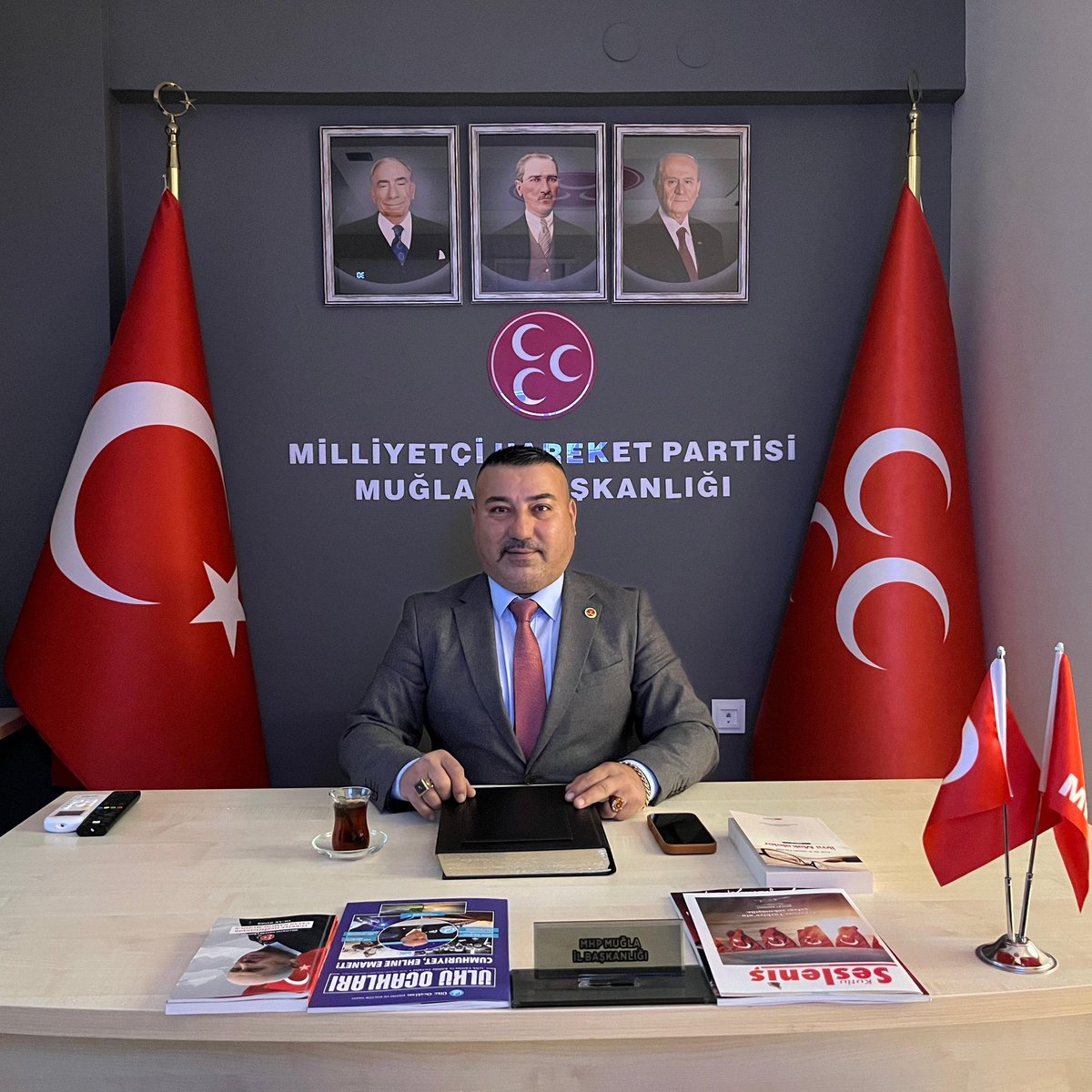 MHP Muğla İl Başkanlığı'nda Sanayici ve İş İnsanlarıyla Buluşma