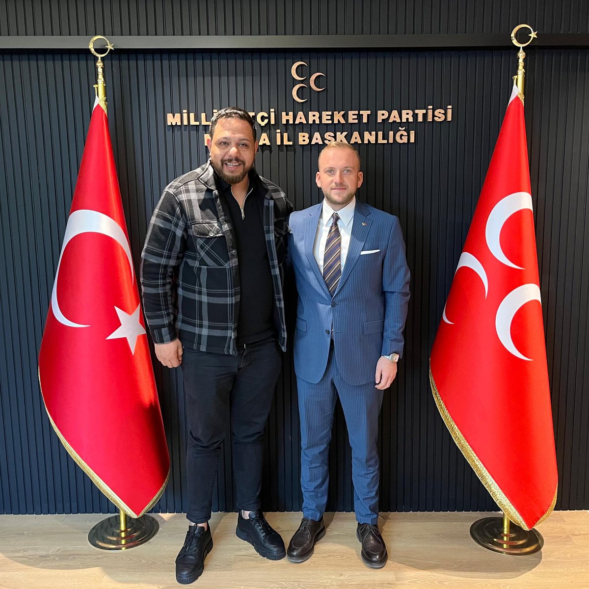 MHP Muğla İl Başkanı Burak Demirel, Ziyaretçi Ağırladı