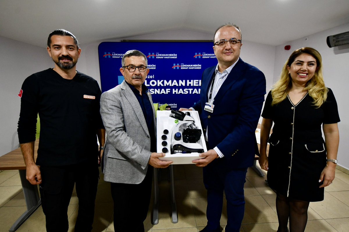 Fethiye Belediyesi Hayvan Barınağı'na Mikroskop Bağışı