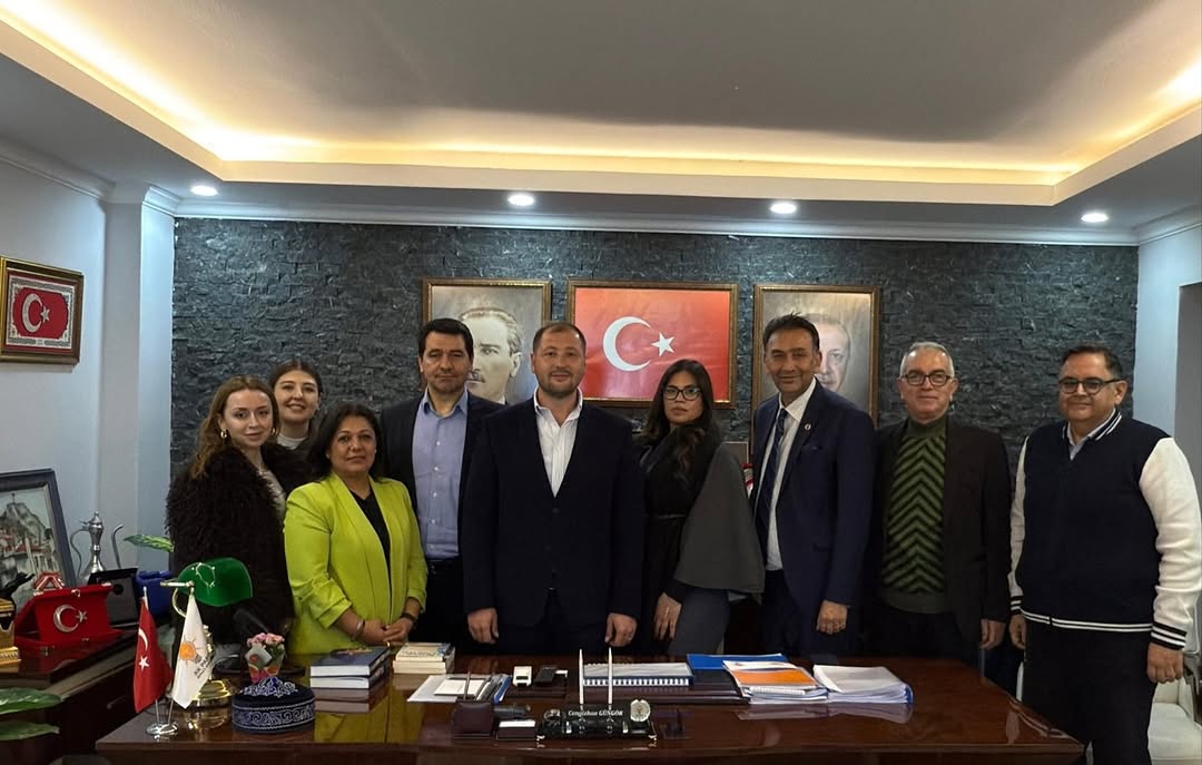 AK Parti Muğla İl Başkanlığı'na Gazeteciler ve Yazarlar Derneği'nden Ziyaret