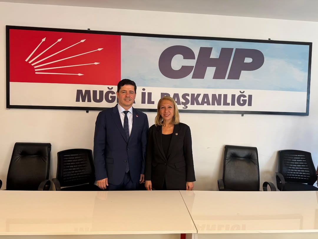 CHP Muğla İl Başkanlığı'nda Milletvekili Süreyya Öneş Derici'ye Ziyaret