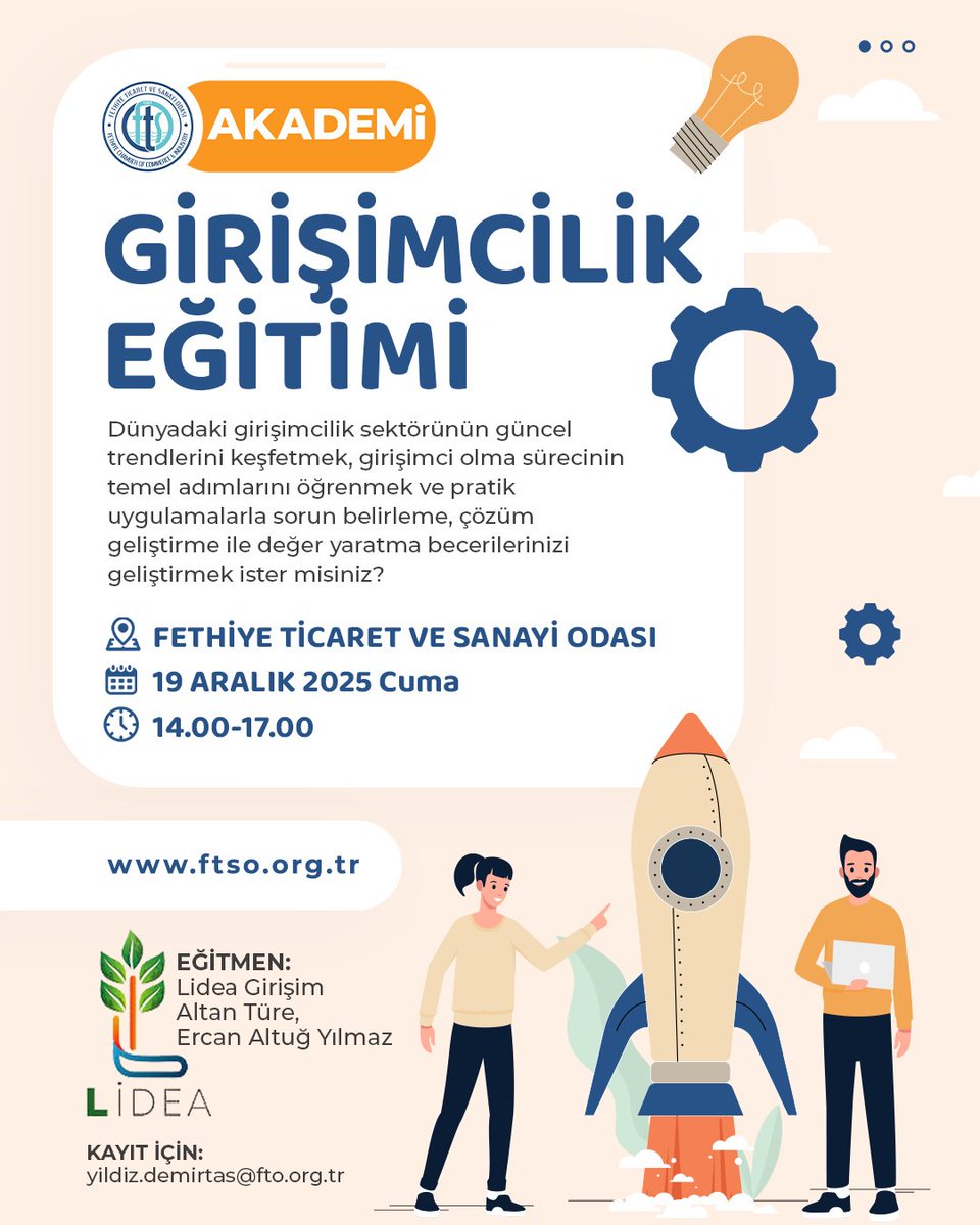 Fethiye'de Girişimcilik Eğitimi: Yeni İş Fikirlerine Yolculuk