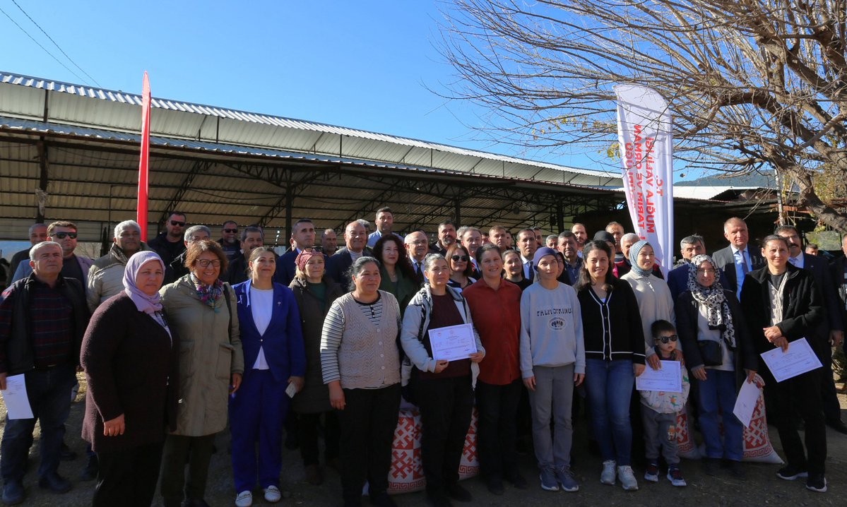 Ortaca'da Süt Hijyeni Eğitimi Tamamlandı, Üreticilere Sertifikaları Verildi