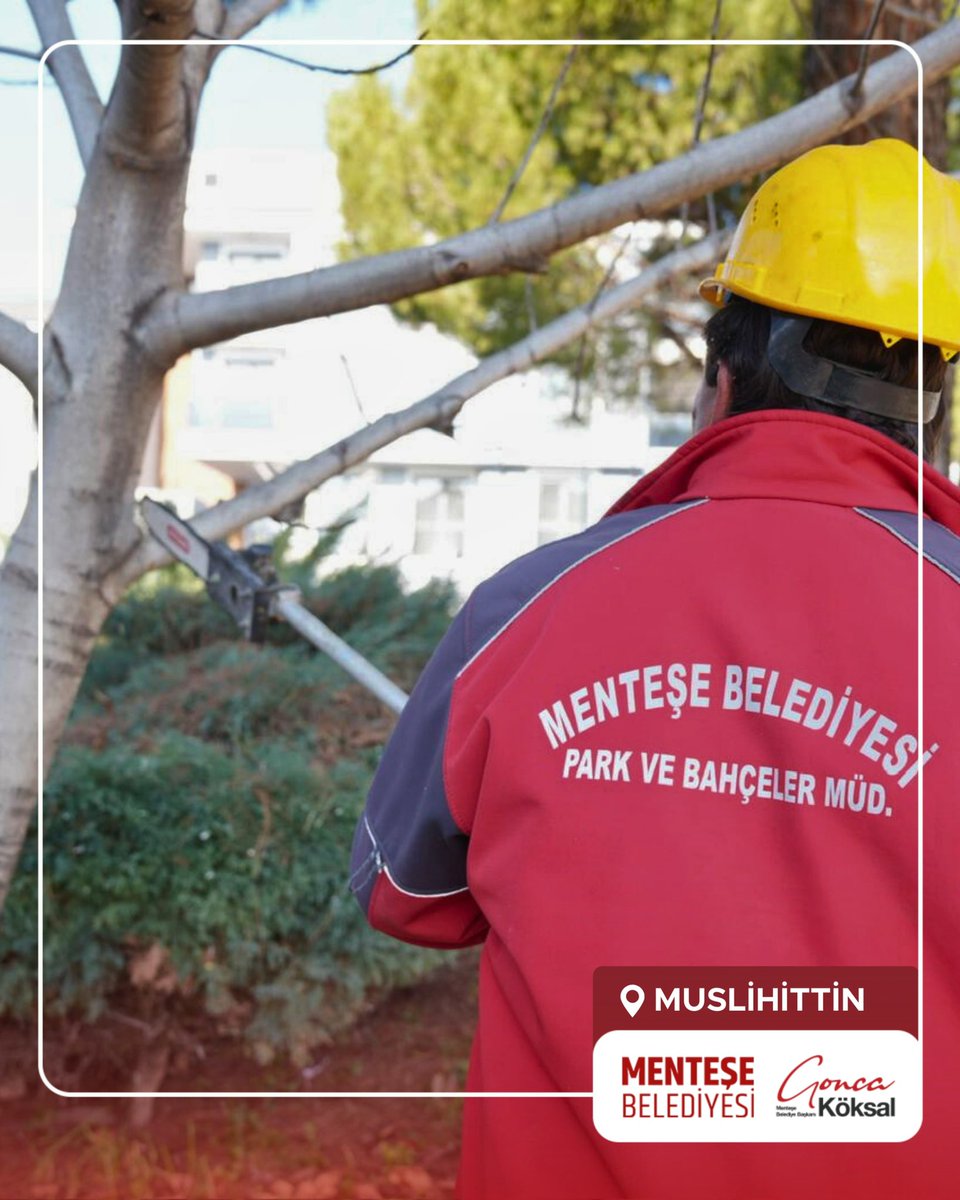 Menteşe Belediyesi Mahalle Parklarında Yenileme ve İmalat Çalışmaları Hız Kesmiyor