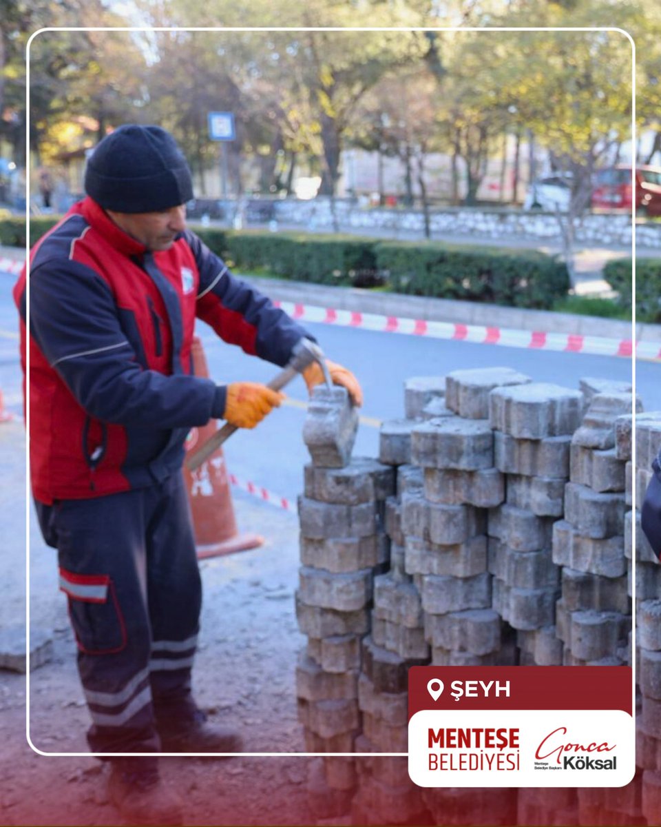 Menteşe Belediyesi Mahallelerde Altyapı ve Tamirat Çalışmalarını Sürdürüyor