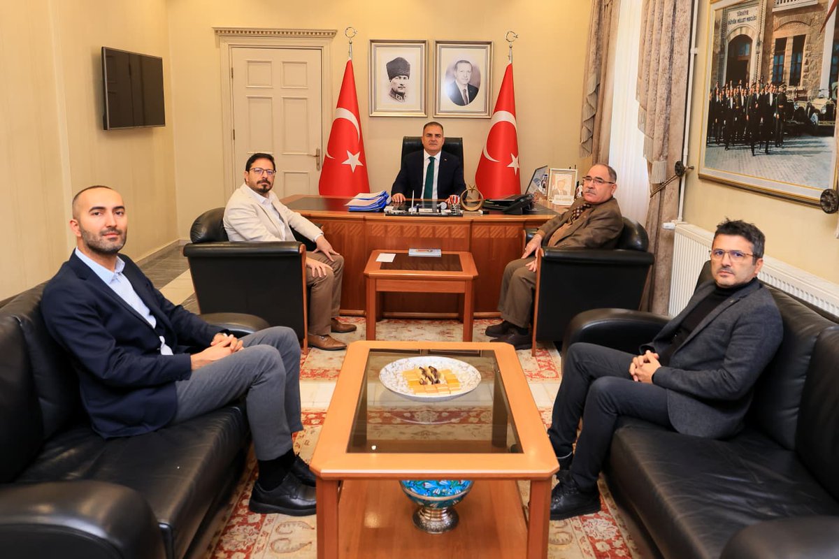 İnşaat Mühendisleri Odası Muğla Şubesi, Vali Akbıyık'ı Ziyaret Etti