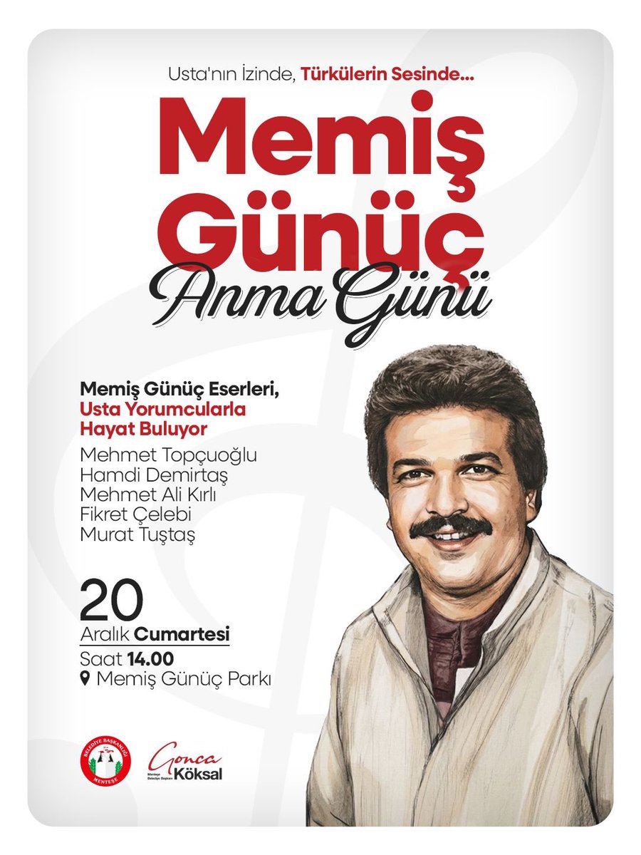 Memiş Günüç Anısına Menteşe'de Türkü Gecesi Düzenleniyor