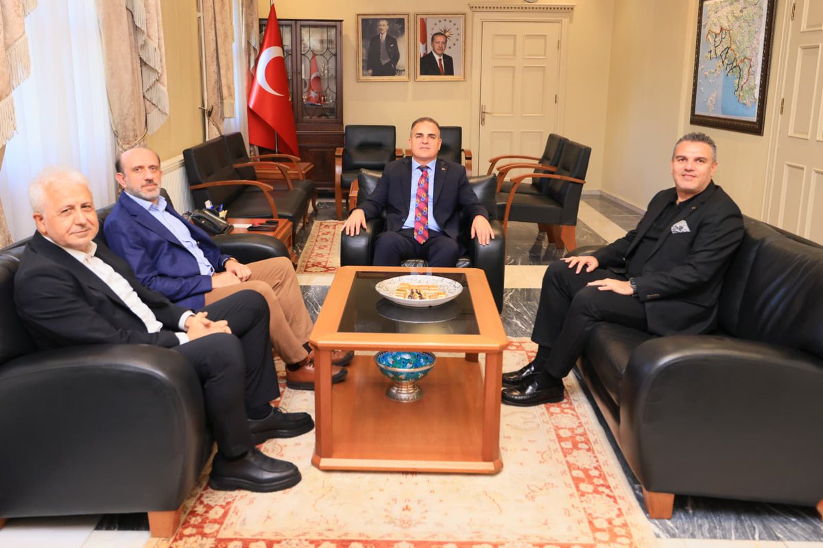 Emlak Konut Yöneticileri Muğla Valisi Akbıyık'ı Ziyaret Etti