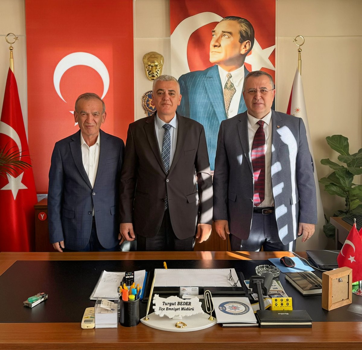 Fethiye TSO Başkanı Çıralı, Seydikemer'deki Yeni Emniyet ve Jandarma Görevlilerini Ziyaret Etti