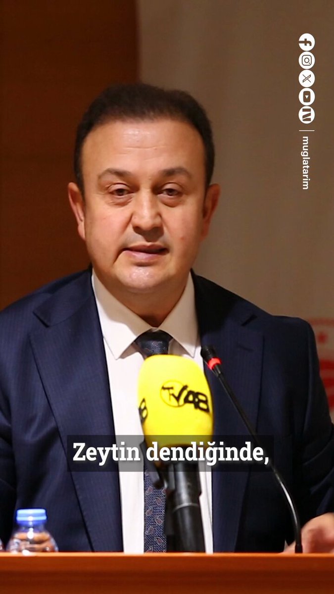 Muğla'da Zeytin ve Zeytinyağı Üretiminde İyi Tarım Uygulamaları Toplantısı Düzenlendi