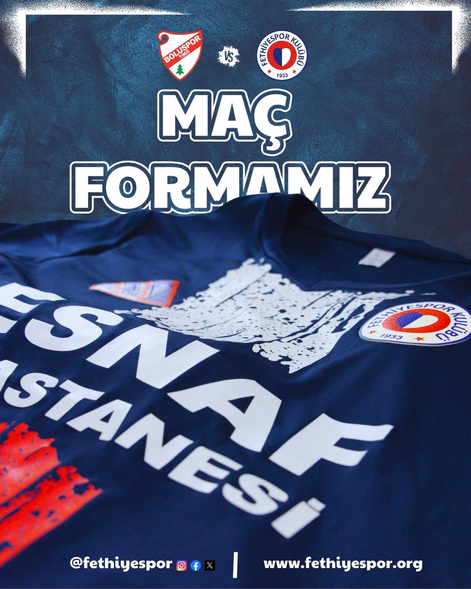 Fethiyespor, Boluspor Karşısında Lacivert Formasıyla Sahne Aldı