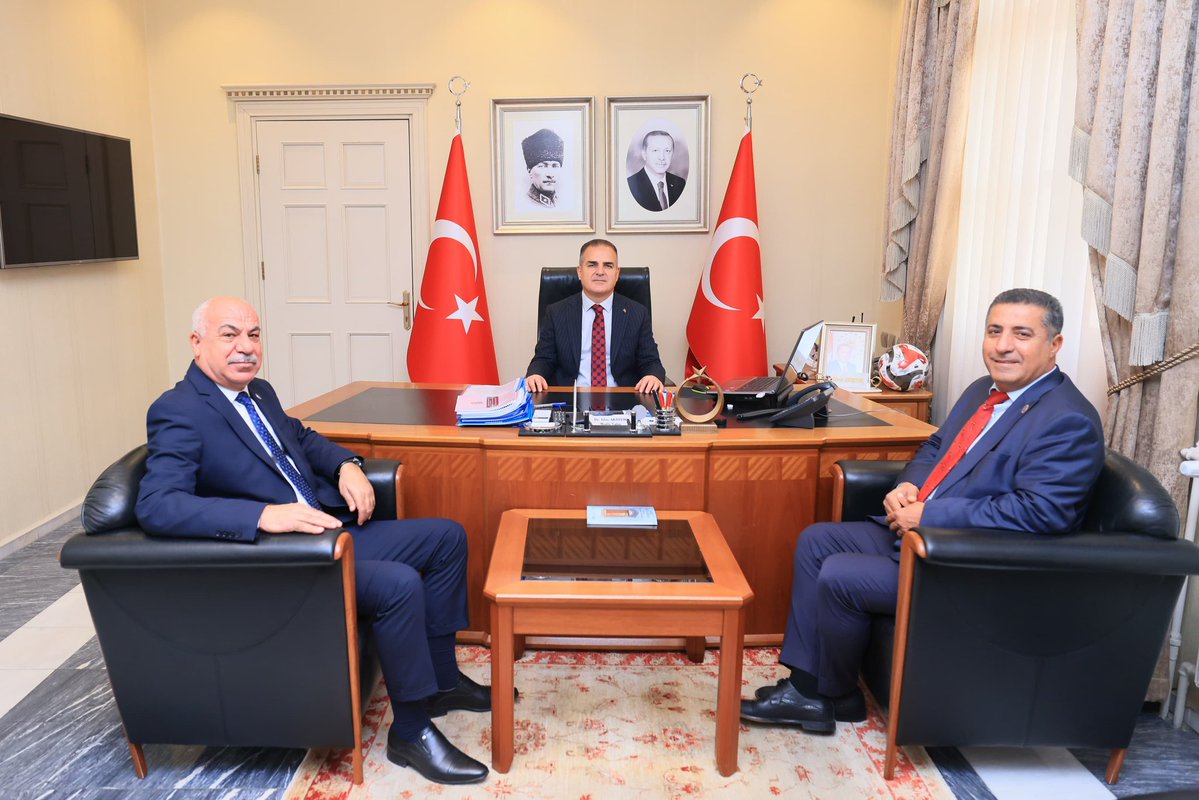 EMŞAV Vakfı ve Dalaman Karadenizliler Derneği'nden Vali Akbıyık'a Ziyaret