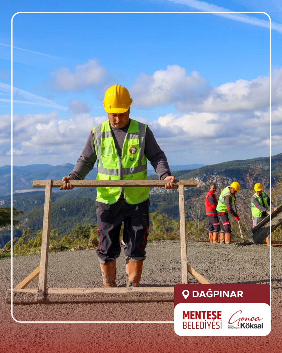 Menteşe Belediyesi Mahalle Mahalle Sahada: Yol, Altyapı ve Temizlik Çalışmaları Hız Kesmiyor