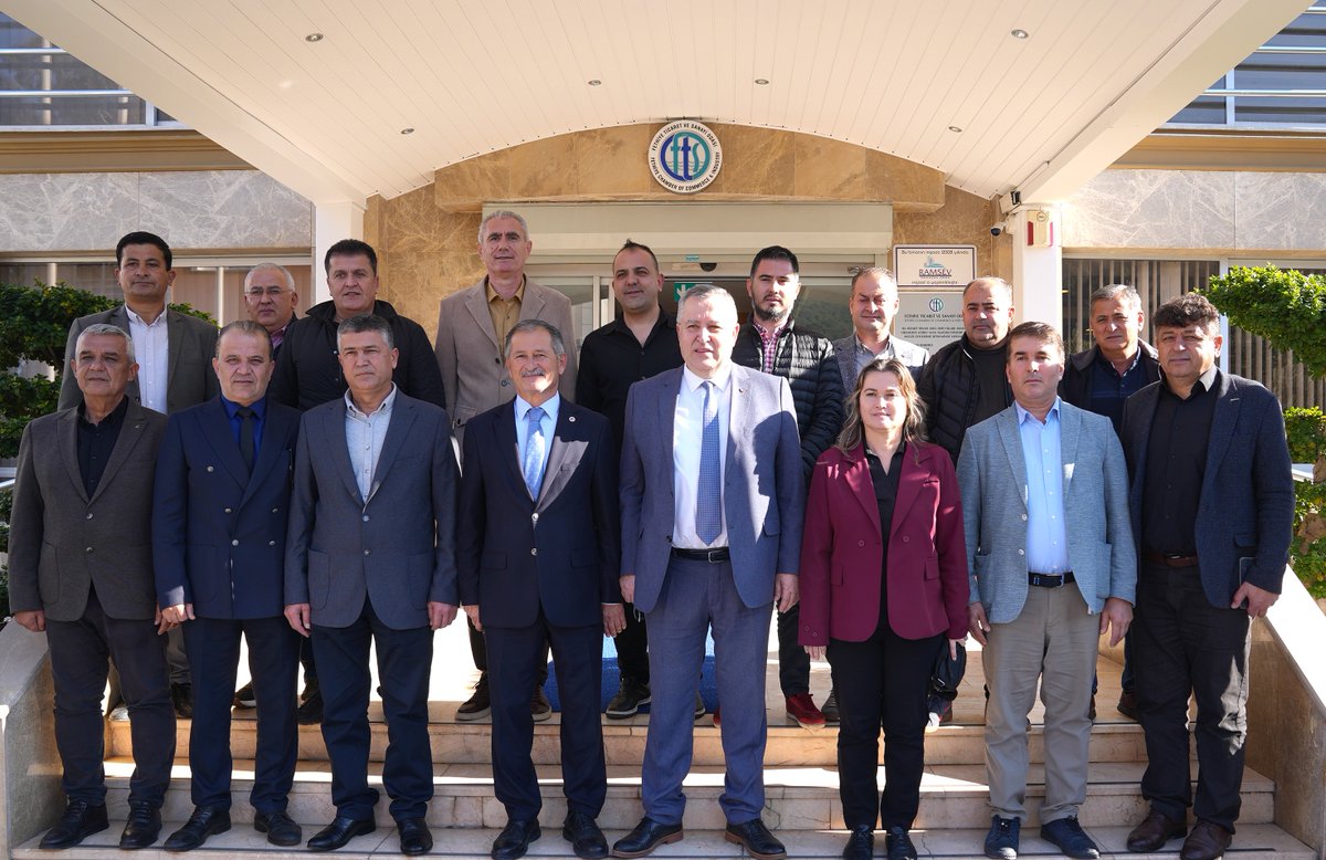 Fethiye'de Ticaret ve Esnaf Odaları Arasında İş Birliği Ziyareti