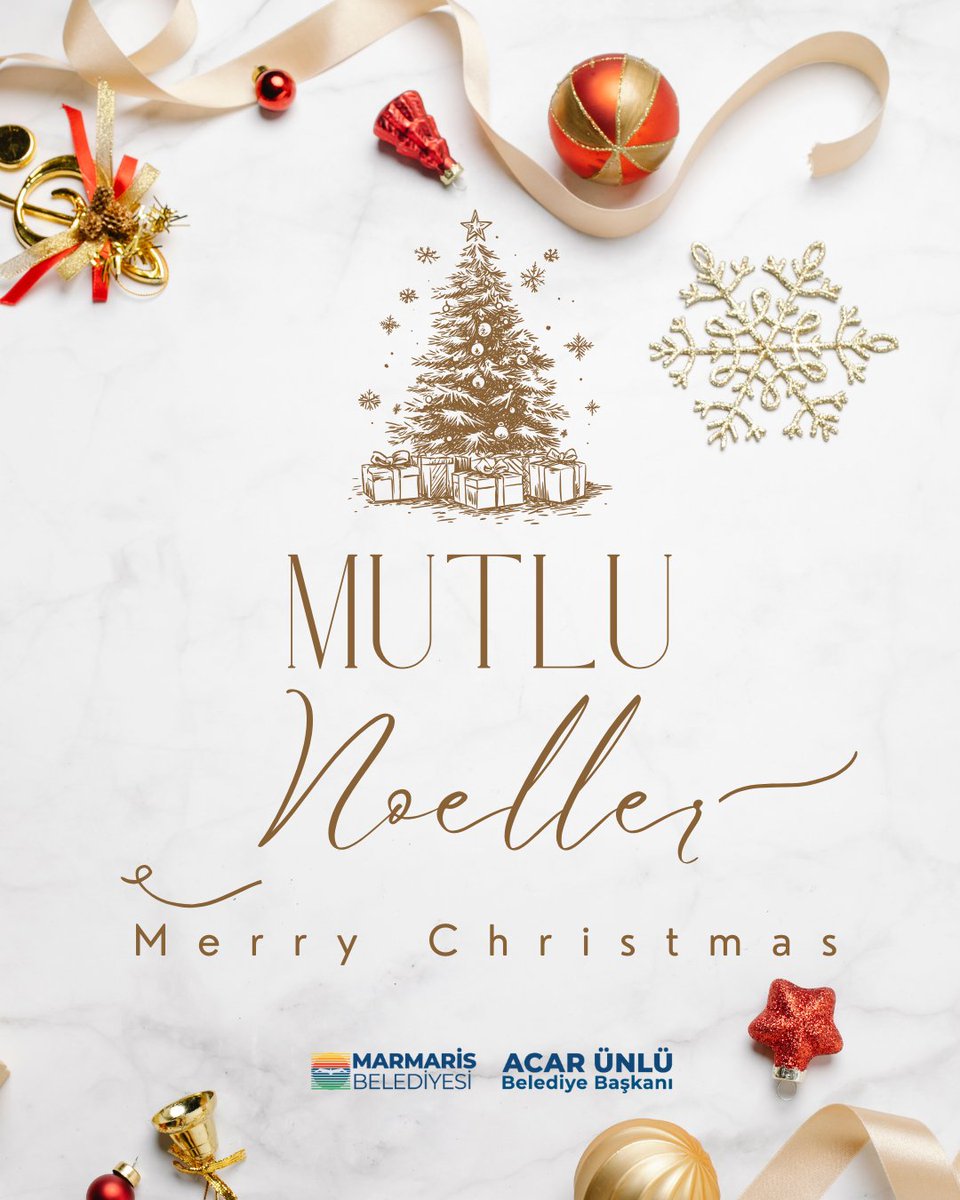 Marmaris'te Yabancı Konuklara Yeni Yıl ve Noel Mesajı