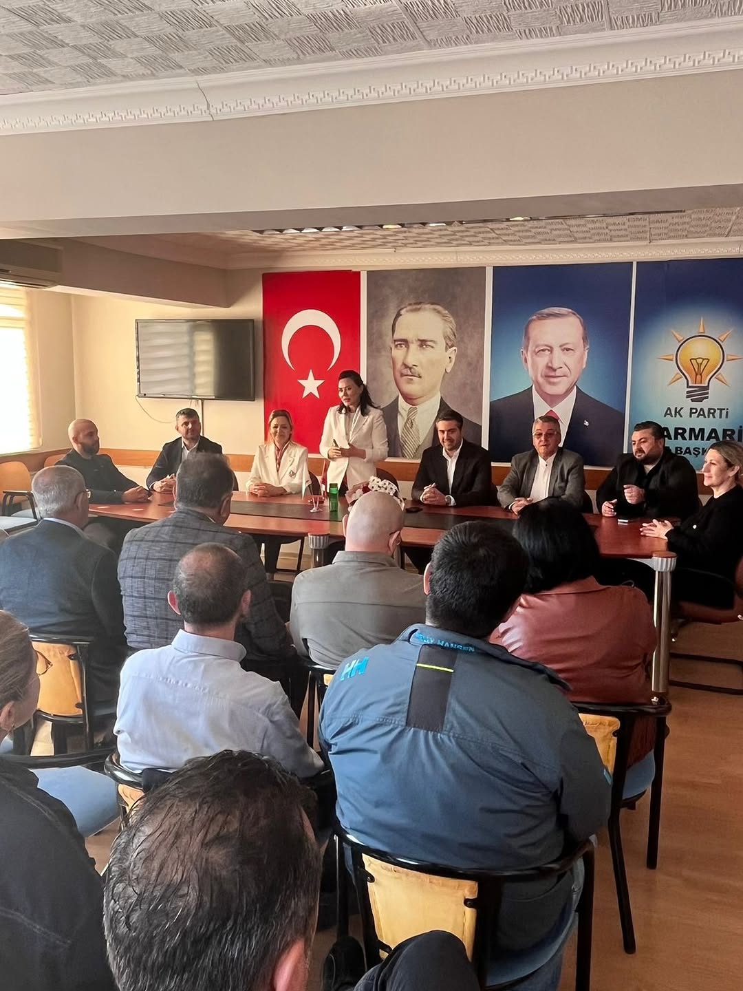 AK Parti'den Marmaris Teşkilatına Ziyaret
