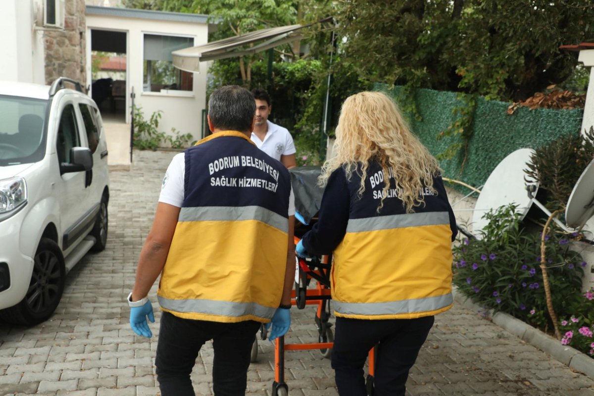 Bodrum'da Hasta ve Engelli Vatandaşlara Ücretsiz Evde Sağlık Hizmeti