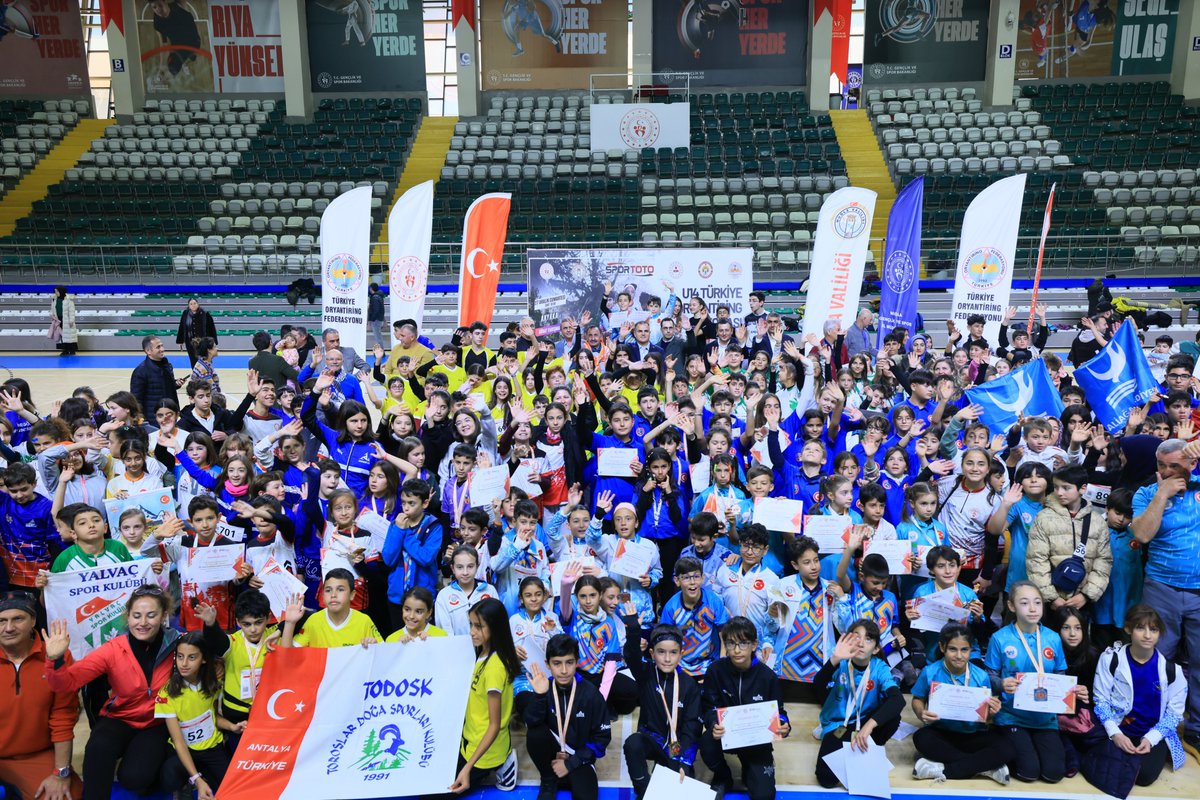 Muğla'da Türkiye Oryantiring Şampiyonası Coşkuyla Tamamlandı