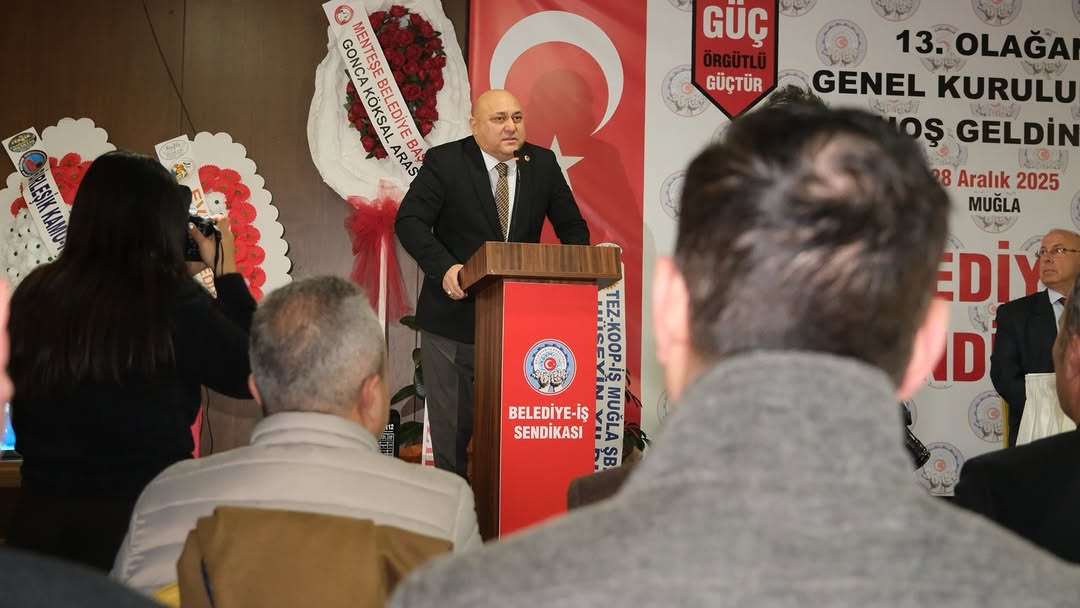 Yatağan Belediyesi, Belediye İş Sendikası'nın Genel Kurulu'na Katıldı