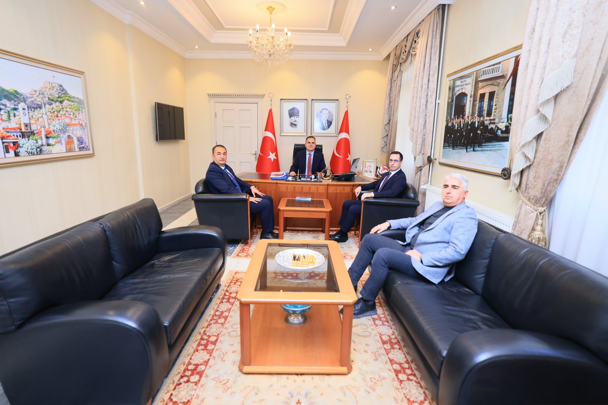 Ula'dan İş ve Sivil Toplum Temsilcileri Vali Akbıyık'ı Ziyaret Etti