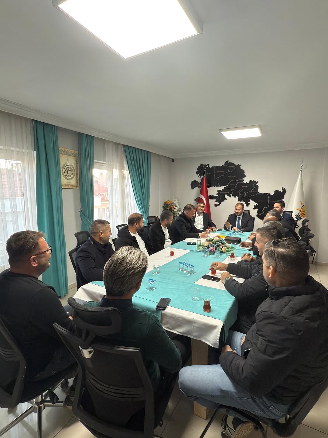 Muğla Müteahhitler Derneği'nden AK Parti İl Başkanı Cengizhan Güngör'e Hayırlı Olsun Ziyareti