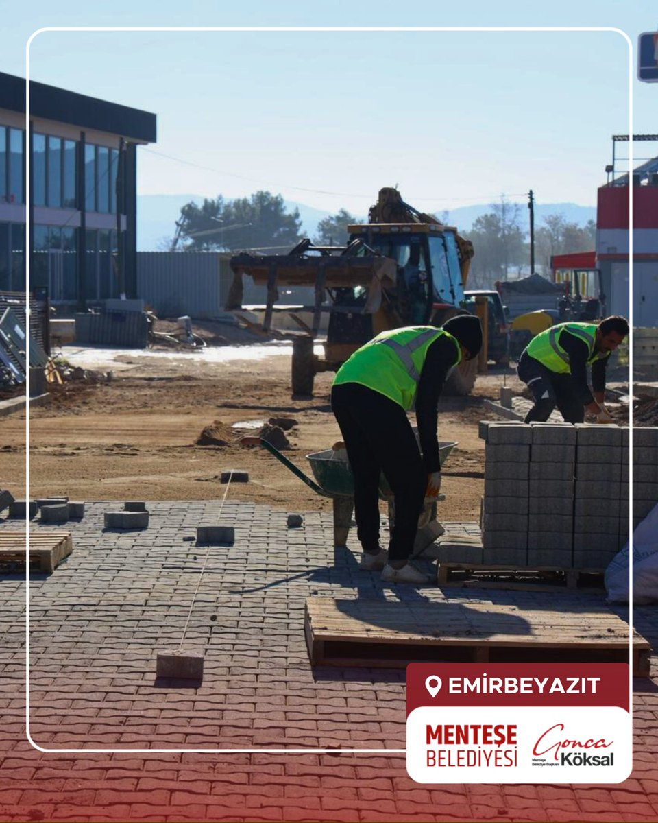 Menteşe Belediyesi Mahalle Mahalle Sahada Yoğun Çalışma Temposunu Sürdürüyor
