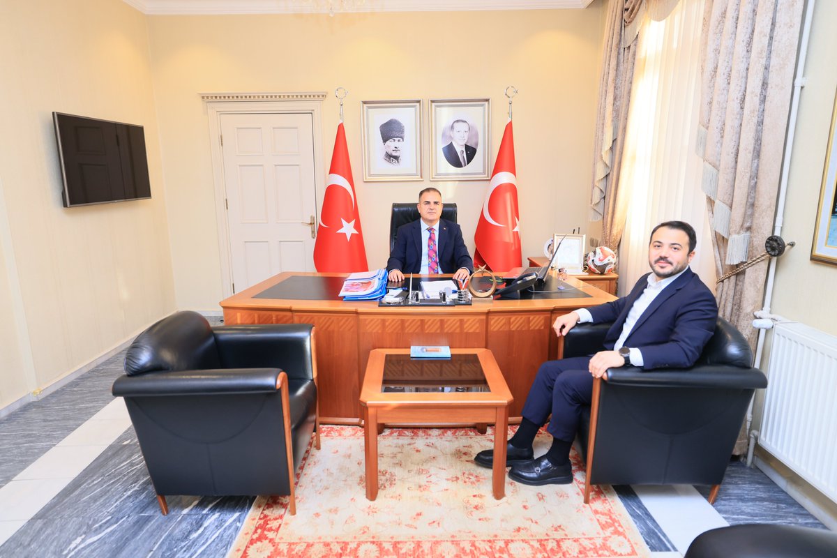 TÜGVA Genel Başkan Yardımcısı, Muğla Valisi Akbıyık'ı Ziyaret Etti