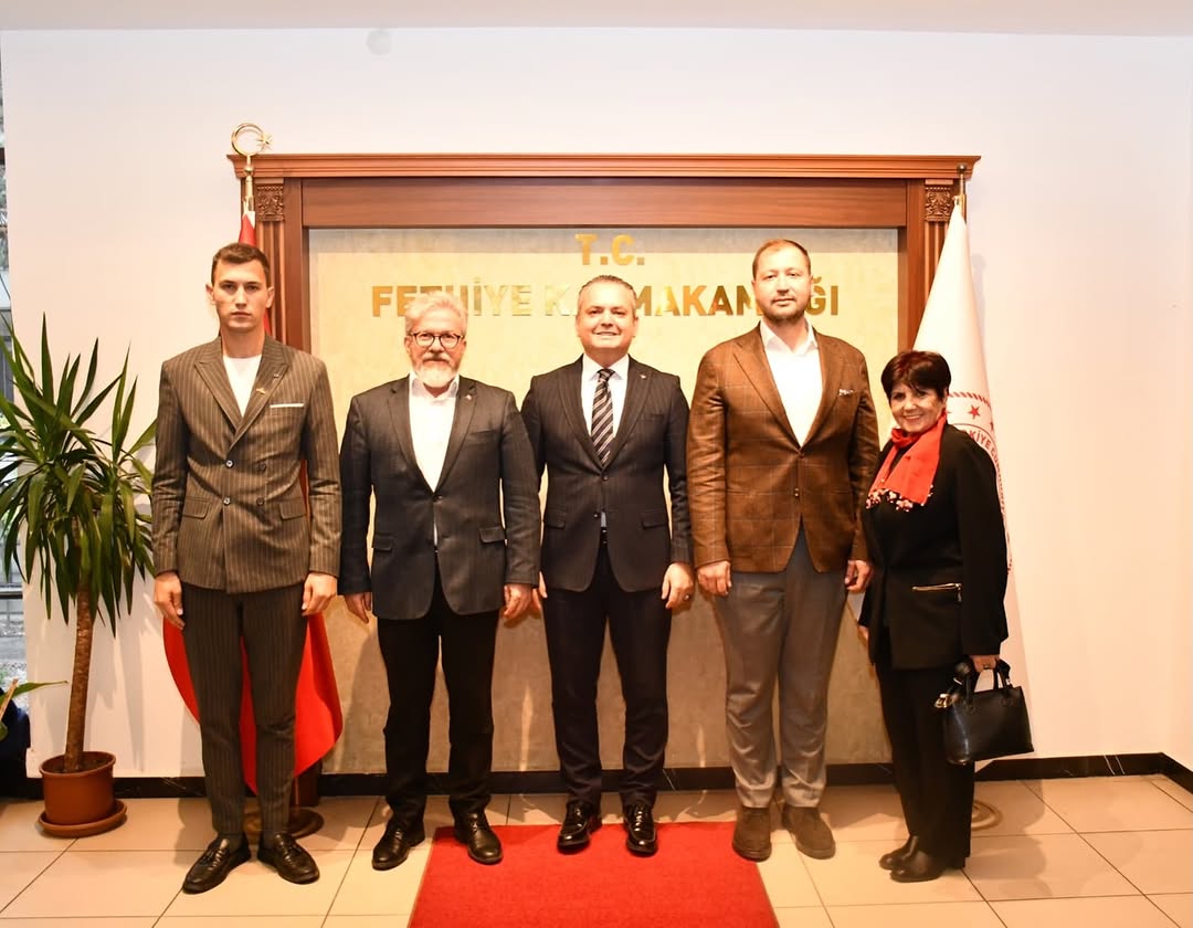 AK Parti Muğla İl Başkanı Cengizhan Güngör, Fethiye Kaymakamı Fatih Akkaya'yı Ziyaret Etti