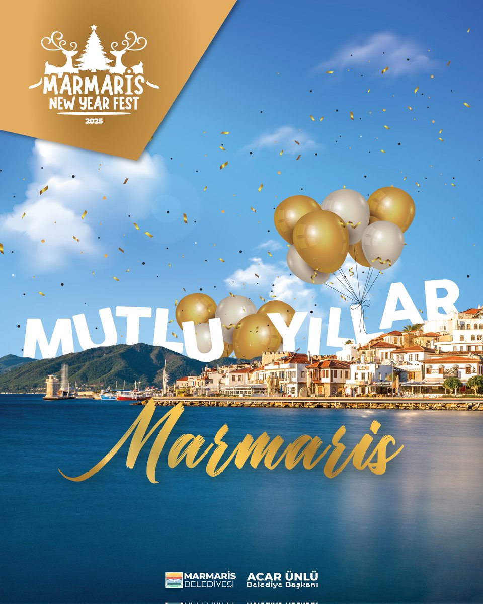 Marmaris Belediyesi 2026 Yılı İçin Sağlık, Huzur ve Mutluluk Temennisinde Bulundu