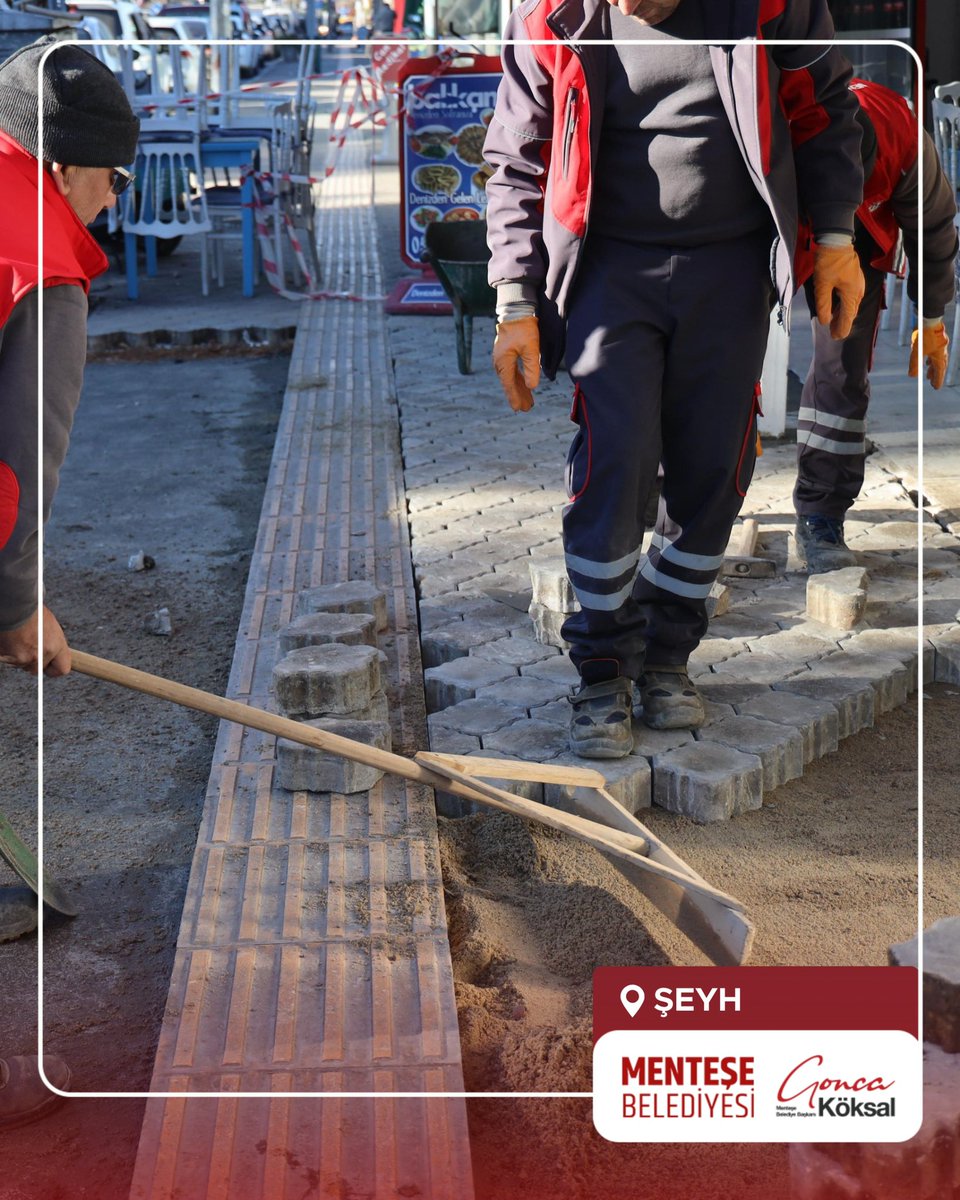 Menteşe'de Altyapı ve Tamirat Çalışmaları Hız Kesmiyor