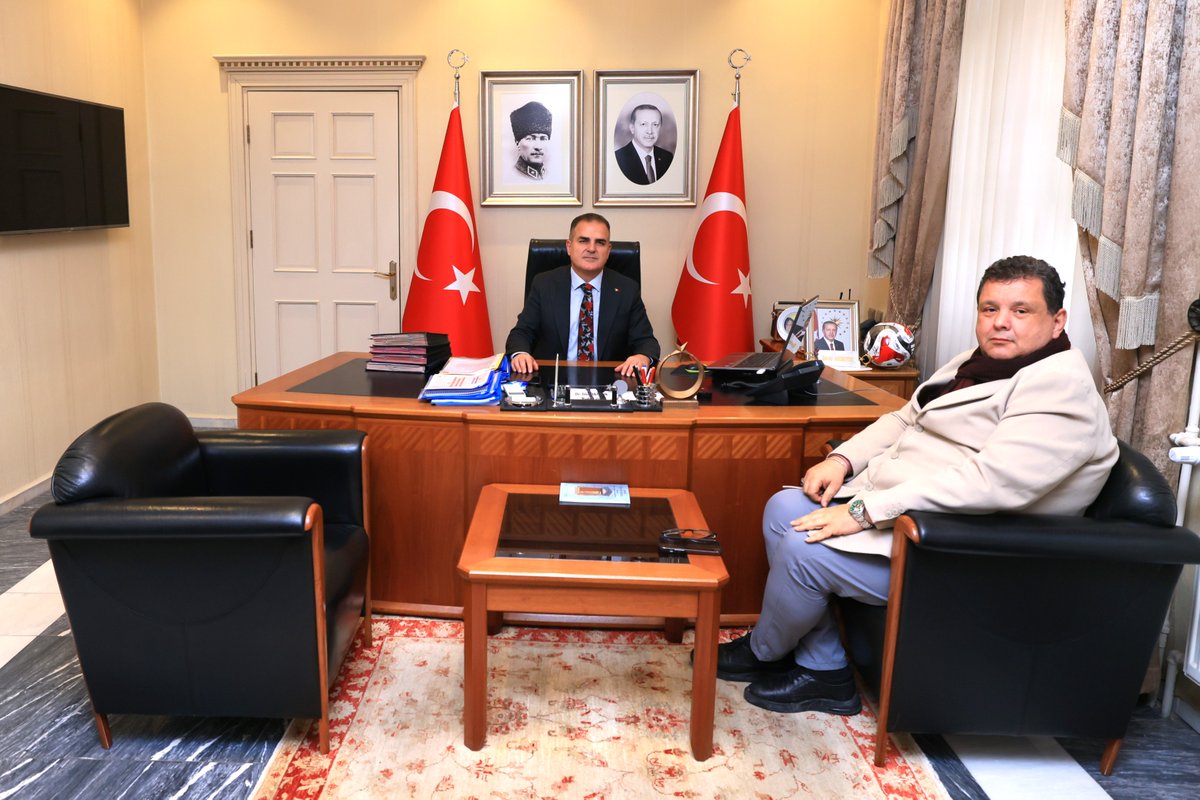 Muğla Valisi İdris Akbıyık, Medya Temsilcisini Kabul Etti