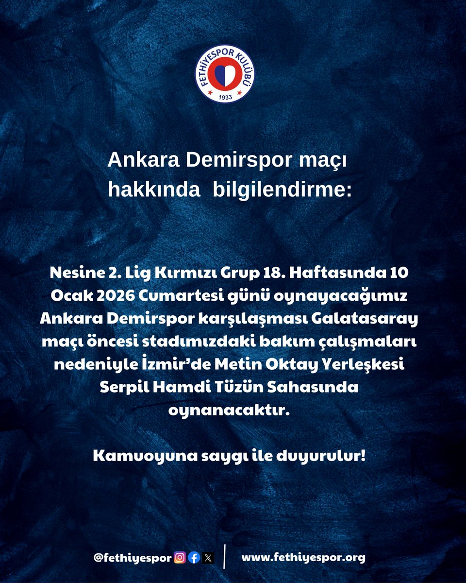 Fethiye Spor, Ankara Demirspor Maçına Hazırlanıyor