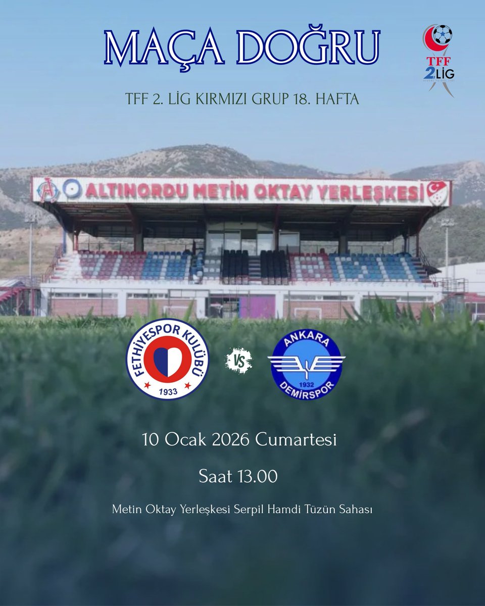 Fethiyespor, Saha Dışı Gol Yüzünden Ankara Demirspor Maçını Kaybetti